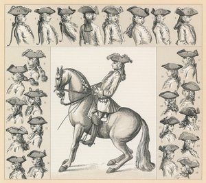 Fransa XVIII.Yüzyıl Kostümü by French School