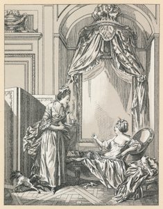 Fransa XVIII.Yüzyıl Kostümü by French School