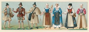 France XVIth Cent Costume by French School