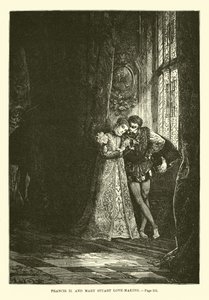 Francis II ve Mary Stuart sevişiyor by French School