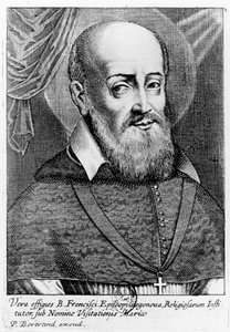 Francis de Sales (gravür) by French School