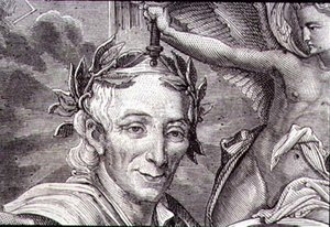 Francois Marie Arouet de Voltaire (1694-1778) (gravür) by French School