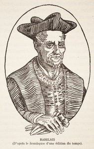 François Rabelais by French School