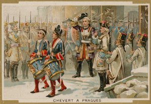 Francois de Chevert, Fransız general, Prag Kuşatması
