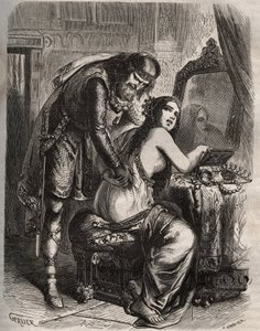 Fredegonde (545-597) kocası Frank Kralı I. Chilperic