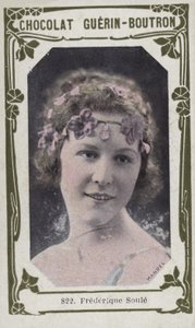 Frederique Soule (renkli fotoğraf) by French School