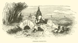 Fransız-Vedettes (gravür) by French School