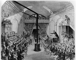 Fransız Devrimi: Robespierre Jakobenler kulübünde, 31 Mart by French School