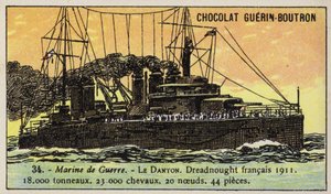 Fransız savaş gemisi Danton by French School