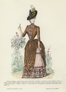 Fransız moda levhası, 1885-86 by French School