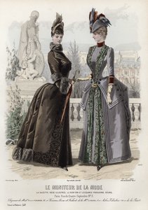 Fransız moda levhası, 19. yüzyıl sonu by French School