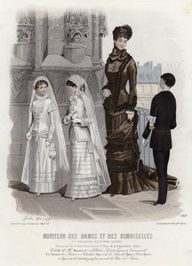 Fransız moda levhası, 19. yüzyıl sonu