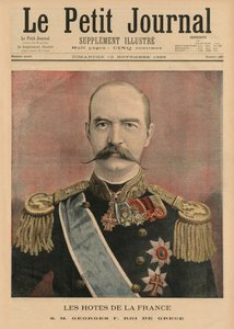 Fransız ev sahipleri, Majesteleri I. George, Yunanistan Kralı, 