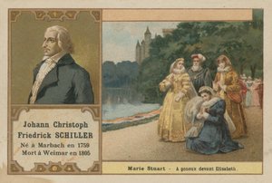 Friedrich Schiller, Alman şair; oyun yazarı ve tarihçi by French School