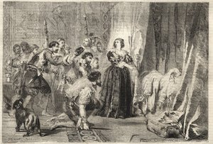 Fronde - Halk kralı görmeyi talep ediyor: Paris, Palais Royal, 9 Şubat 1651 - Fronde: 9 Şubat 1651 gecesi, Palais Royal