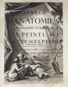 Frontispiece - Soyut Anatomy, resim ve heykel sanatlarına uygun - Abrege d