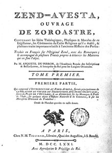 Zend Avesta