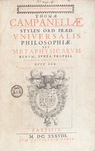 Evrensel Felsefeye Önsöz, Tommaso Campanella, Paris