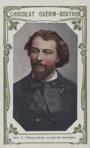 G Charpentier, müzik bestecisi (renkli fotoğraf) by French School