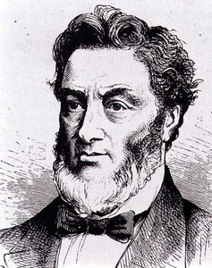 Gabriel-Claude-Jules Favre (1809-1880) Fransız Politikacı (gravür) by French School