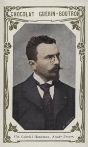 Gabriel Hanotaux, Academie-Francaise (renkli fotoğraf) by French School