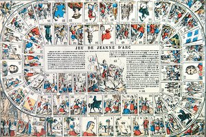 Joan of Arc Oyunu (renkli taş) by French School