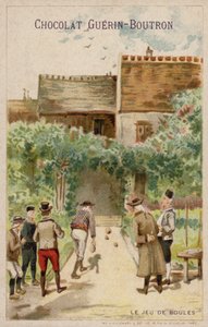 Boules oyunu (chromolitho) by French School