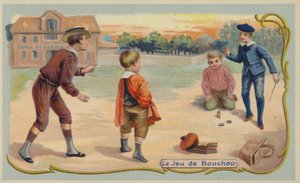 Alıntı oyunu (chromolitho) by French School