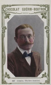 Gemier, Tiyatro-Antoine (renkli fotoğraf) by French School