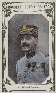 General Berdoulat (renkli fotoğraf) by French School