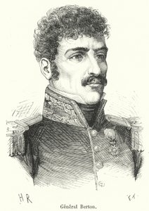 General Berton (gravür) by French School