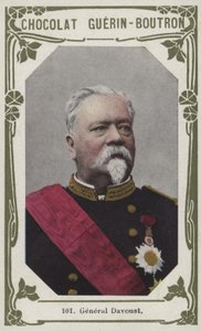 General Davoust (renkli fotoğraf) by French School