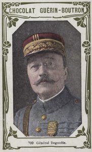 General Degoutte (renkli fotoğraf) by French School