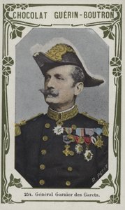 General Garnier des Garets (renkli fotoğraf) by French School