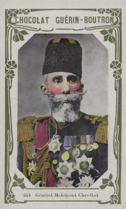 General Mahmoud Chevfket (renkli fotoğraf) by French School