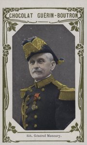 General Manoury (renkli fotoğraf) by French School