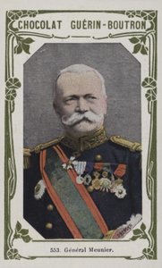 General Meunier (renkli fotoğraf) by French School