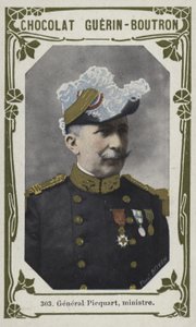 General Picquart, bakan (renkli fotoğraf) by French School