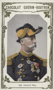 General Rau (renkli fotoğraf) by French School