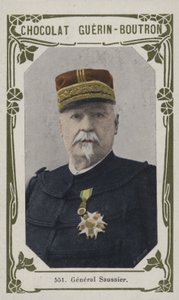 General Saussier (renkli fotoğraf) by French School