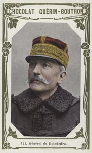 General de Boisdeffre (renkli fotoğraf) by French School