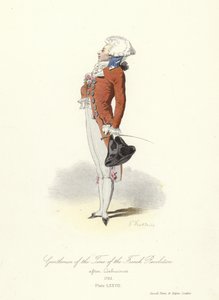 Fransız Devrimi zamanının beyefendisi by French School