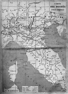 1860 yılında Orta İtalya Düşesi