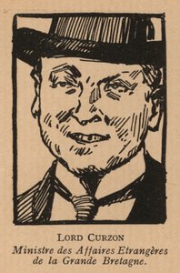 George Curzon by French School