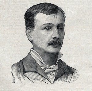 Georges Courteline, gerçek adı Georges Victor Marcel Moinaux (1858-1929), Fransız romancı ve oyun yazarı, " Le Petit Parisien”” by French School