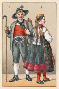 Almanya Tirol Kostümü by French School