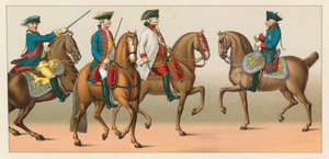 Almanya XVIII.Yüzyıl Kostümü by French School