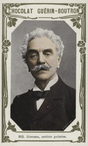 Gerome, ressam (renkli fotoğraf) by French School