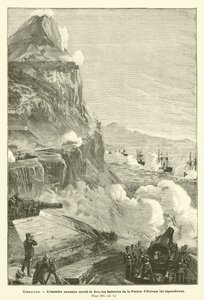 Cebelitarık (gravür) by French School