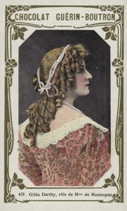 Gilda Darthy, Madame de Montespan rolü (renkli fotoğraf) by French School